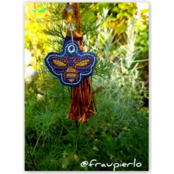 Stickdatei - ITH Anhänger Biene